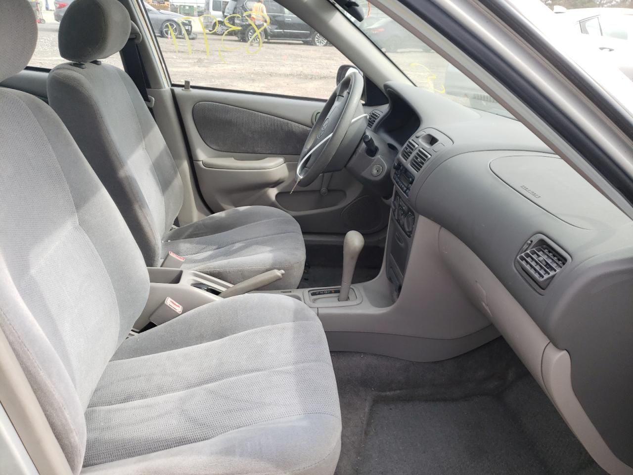 Photo 5 from auction – 2002 TOYOTA COROLLA CE with VIN 2T1BR12E82C535292