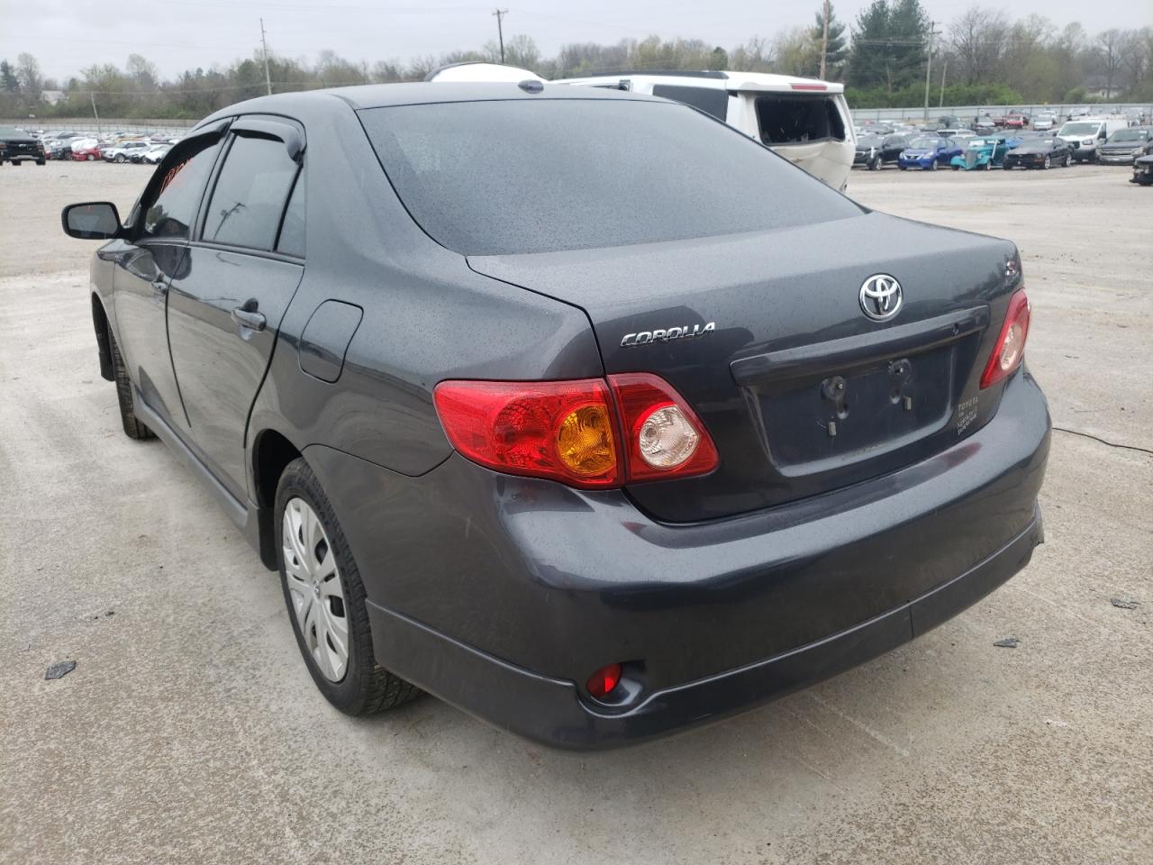 Photo 3 from auction – 2009 TOYOTA COROLLA BA with VIN 2T1BU40E79C111292