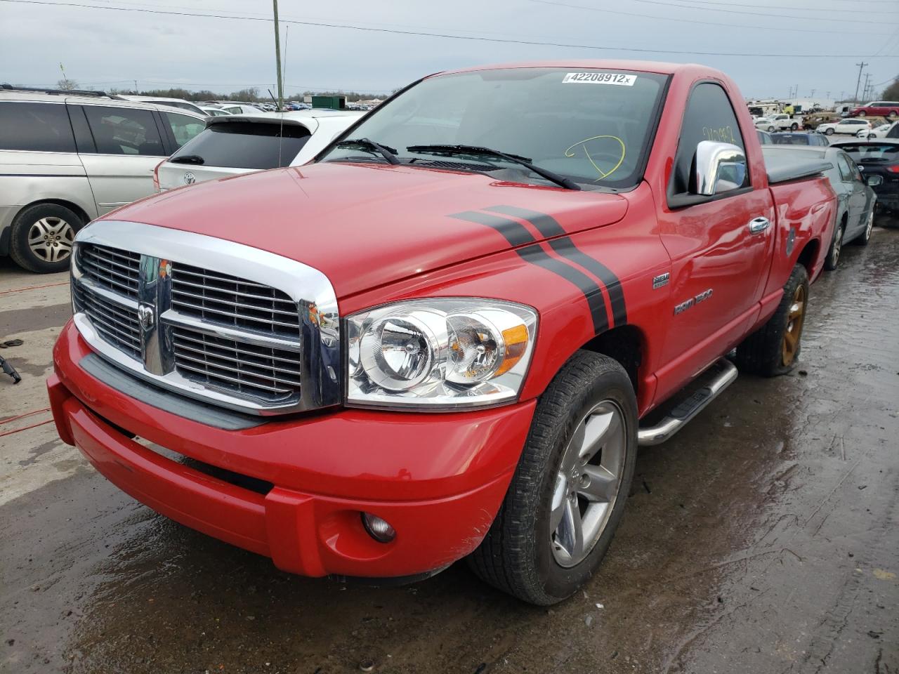 Photo 2 from auction – 2007 DODGE RAM 1500 S with VIN 1D7HA16287J629529