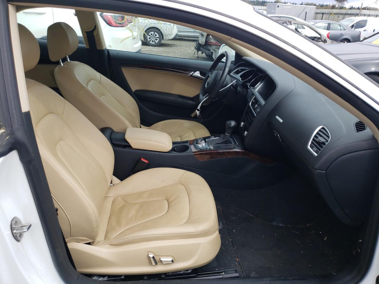 Photo 5 from auction – 2014 AUDI A5 PREMIUM with VIN WAULFAFR0EA015183
