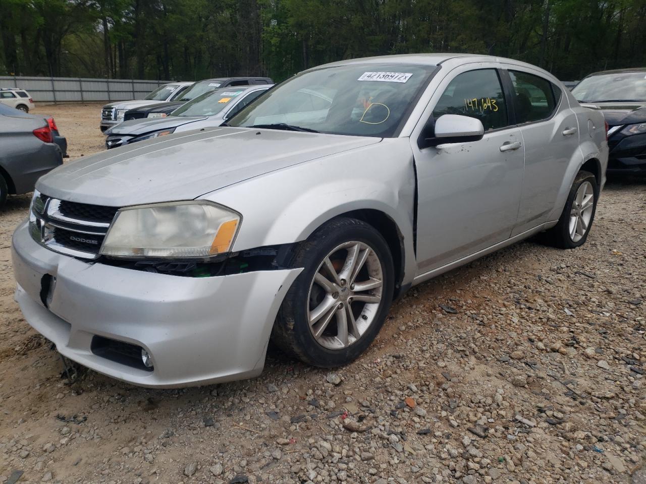 Photo 2 from auction – 2011 DODGE AVENGER MA with VIN 1B3BD1FG1BN526202