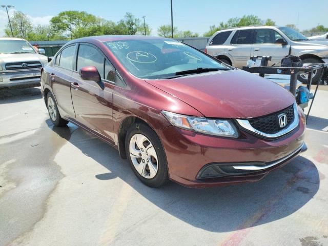 Photo 1 from auction – 2013 HONDA CIVIC with VIN 2HGFB2F5XDH567175