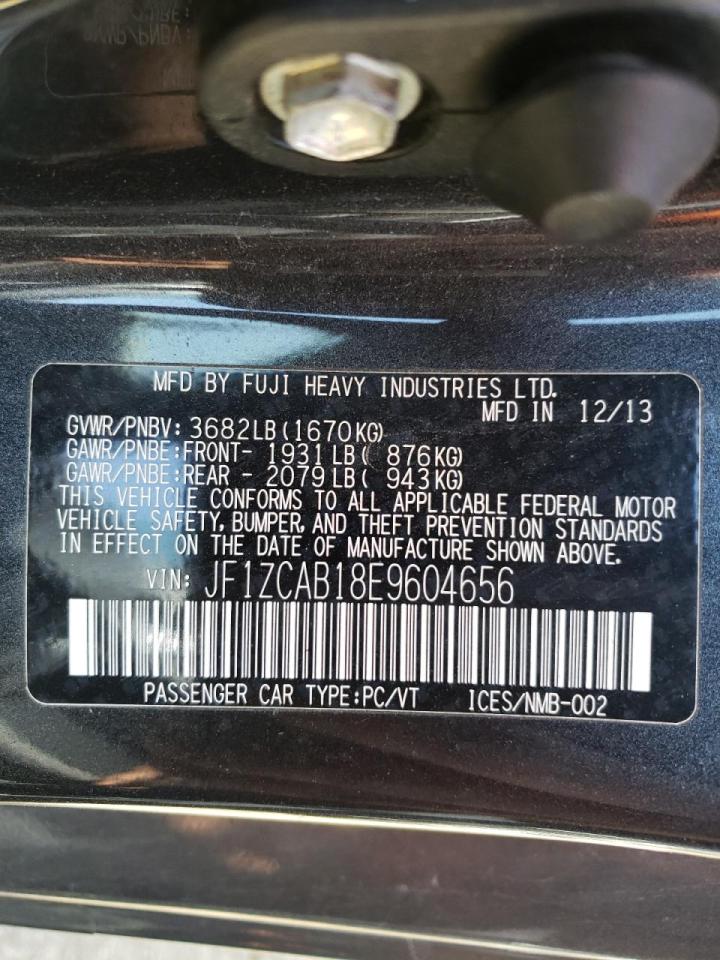 Фото 10 с аукциона – 2014 SUBARU BRZ 2.0 PR с VIN JF1ZCAB18E9604656