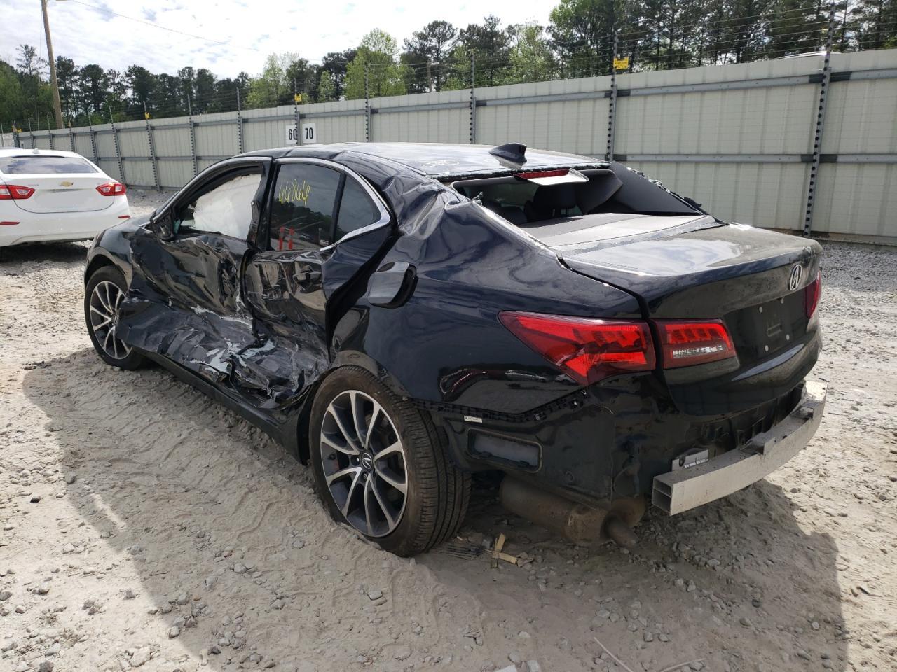 Photo 3 from auction – 2017 ACURA TLX with VIN 19UUB2F37HA007611