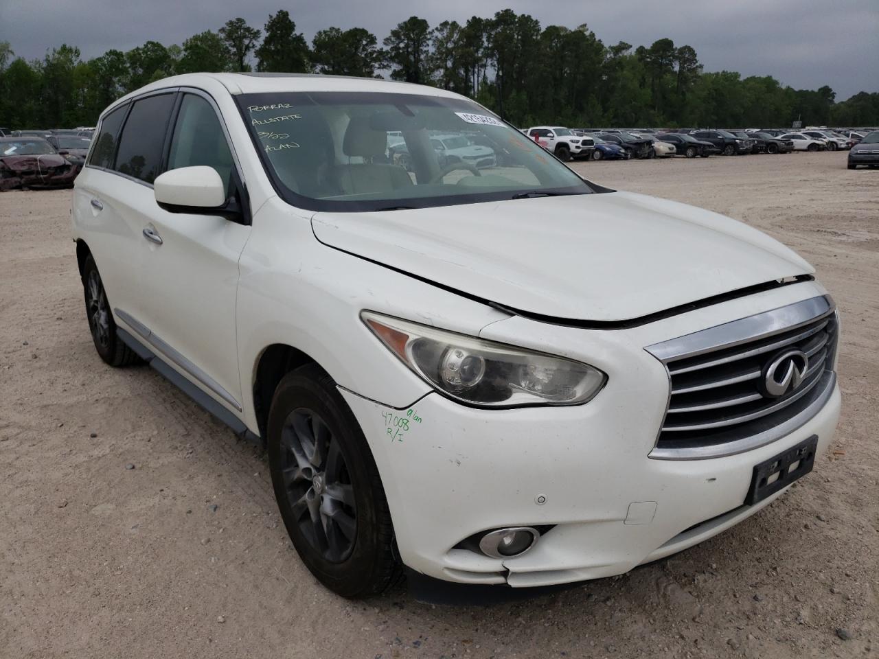 Photo 1 from auction – 2013 INFINITI JX35 with VIN 5N1AL0MN4DC326580