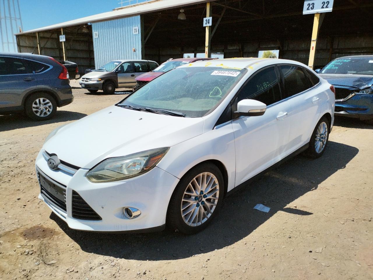 Photo 2 from auction – 2012 FORD FOCUS SEL with VIN 1FAHP3H21CL155994