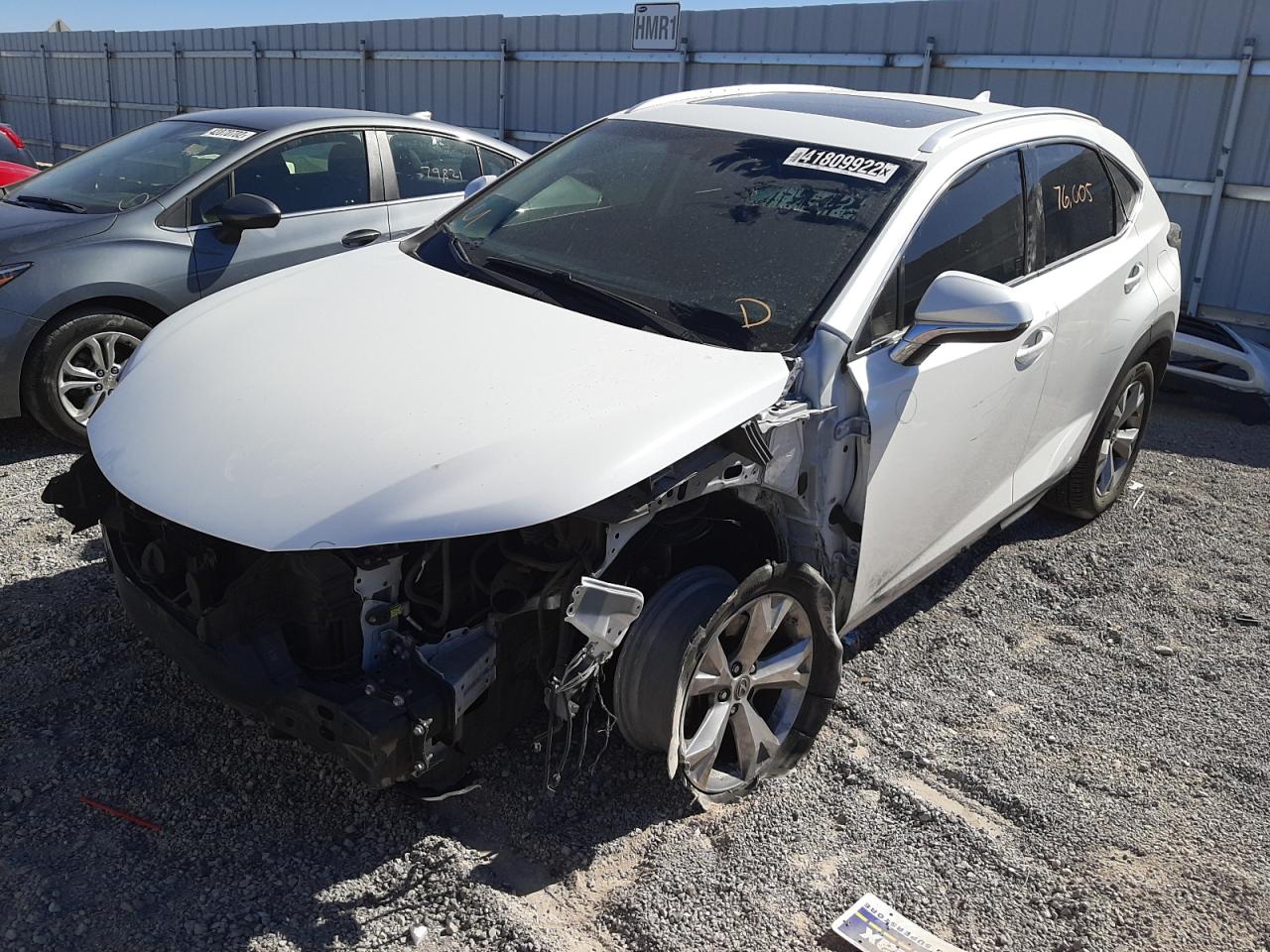 Photo 2 from auction – 2017 LEXUS NX 200T BA with VIN JTJBARBZ0H2098370