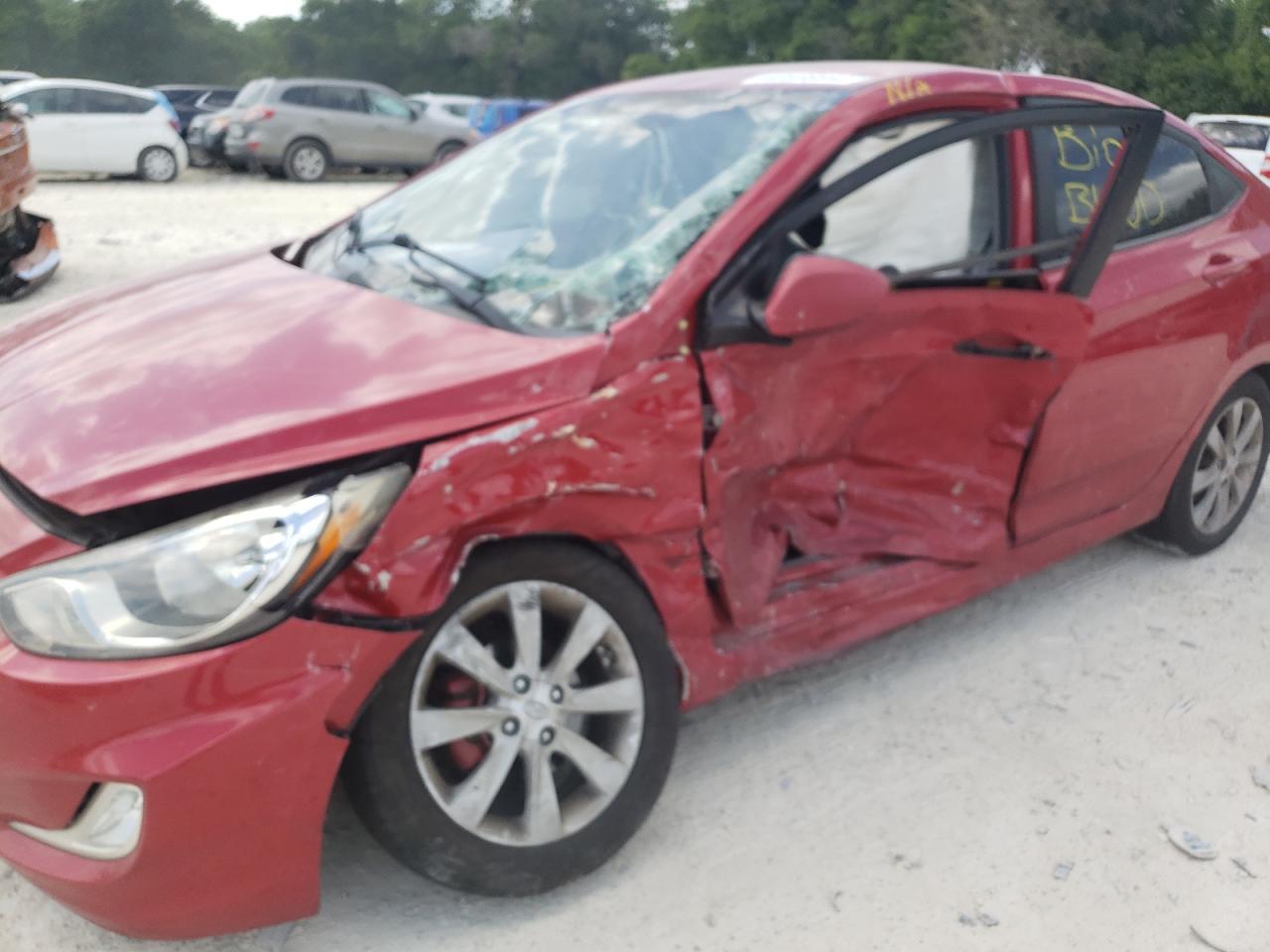 Photo 9 from auction – 2012 HYUNDAI ACCENT GLS with VIN KMHCU4AE5CU181916