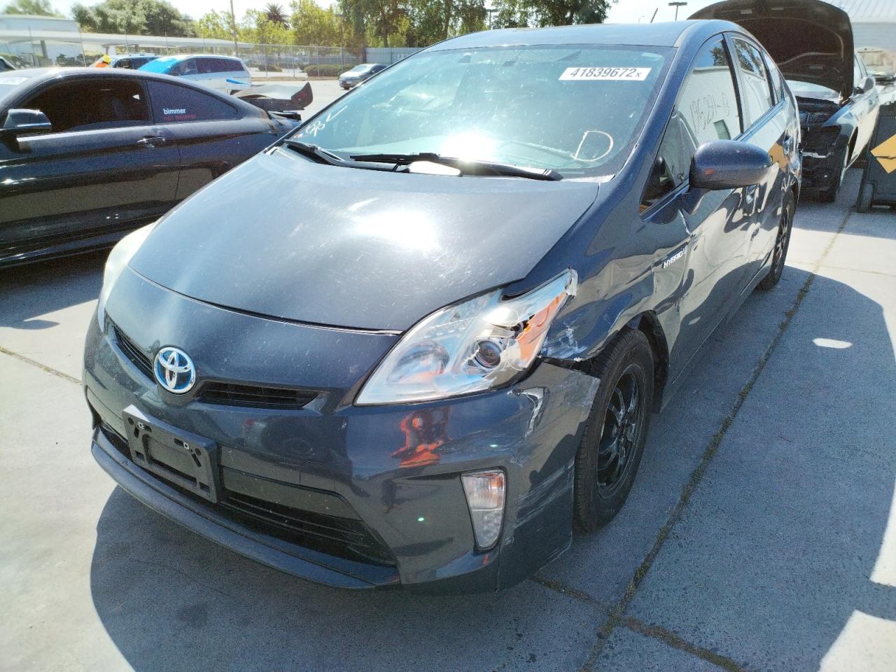 Photo 2 from auction – 2013 TOYOTA PRIUS with VIN JTDKN3DU5D5622384