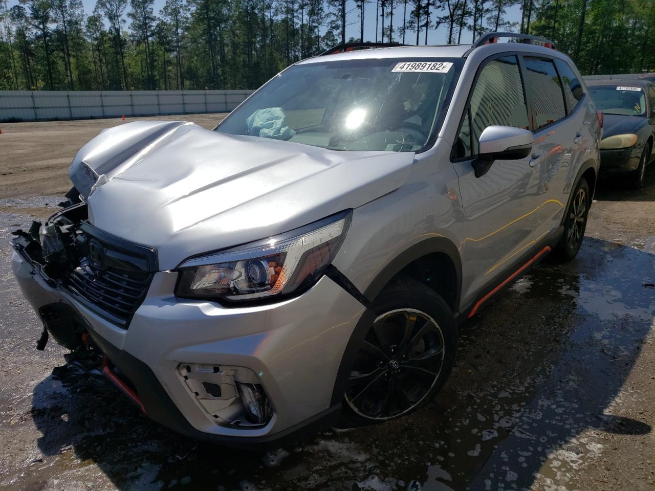 Photo 2 from auction – 2019 SUBARU FORESTER S with VIN JF2SKAPC6KH555551