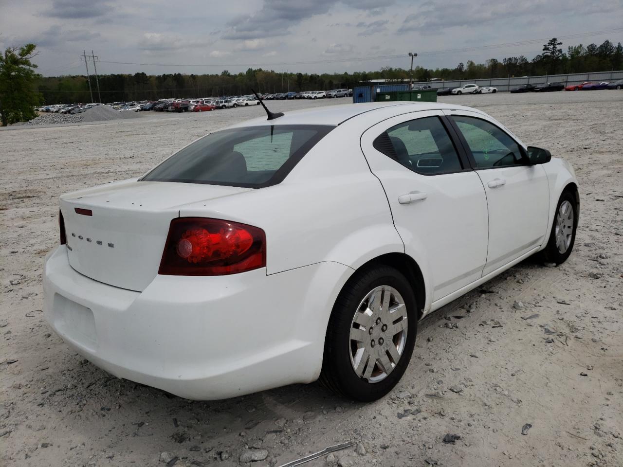 Photo 4 from auction – 2014 DODGE AVENGER SE with VIN 1C3CDZAG5EN227071
