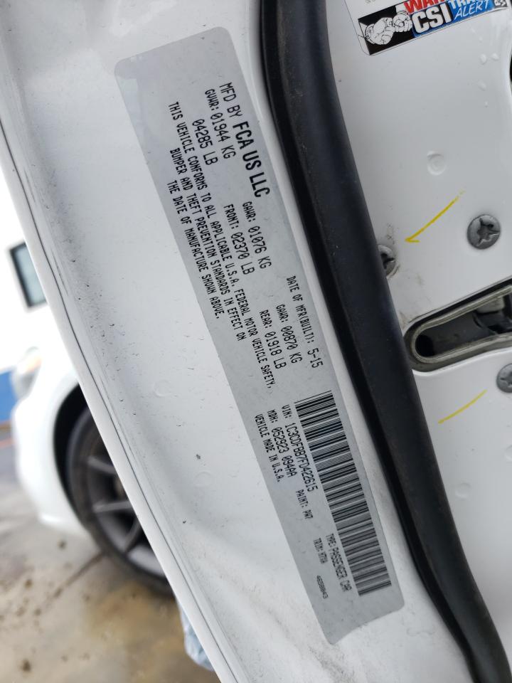 Photo 10 from auction – 2015 DODGE DART SXT with VIN 1C3CDFBB7FD422615