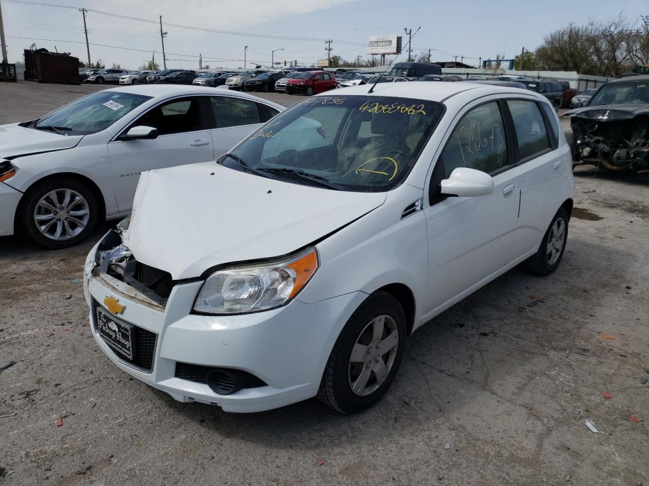 Photo 2 from auction – 2011 CHEVROLET AVEO LS with VIN KL1TD6DE6BB147836