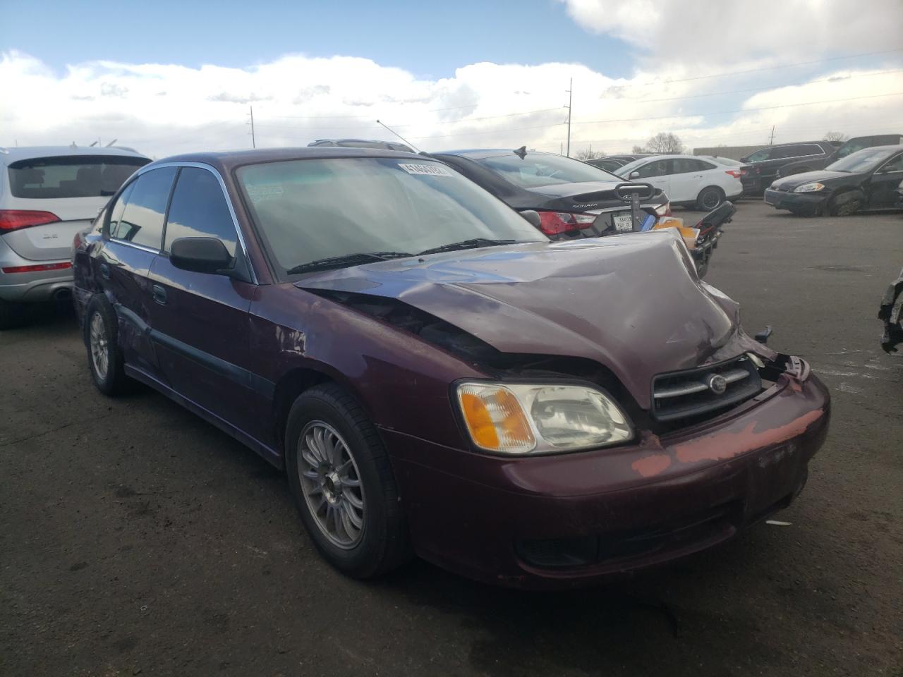 SUBARU LEGACY L 2001 with VIN 4S3BE635317216180 - Photo from auction