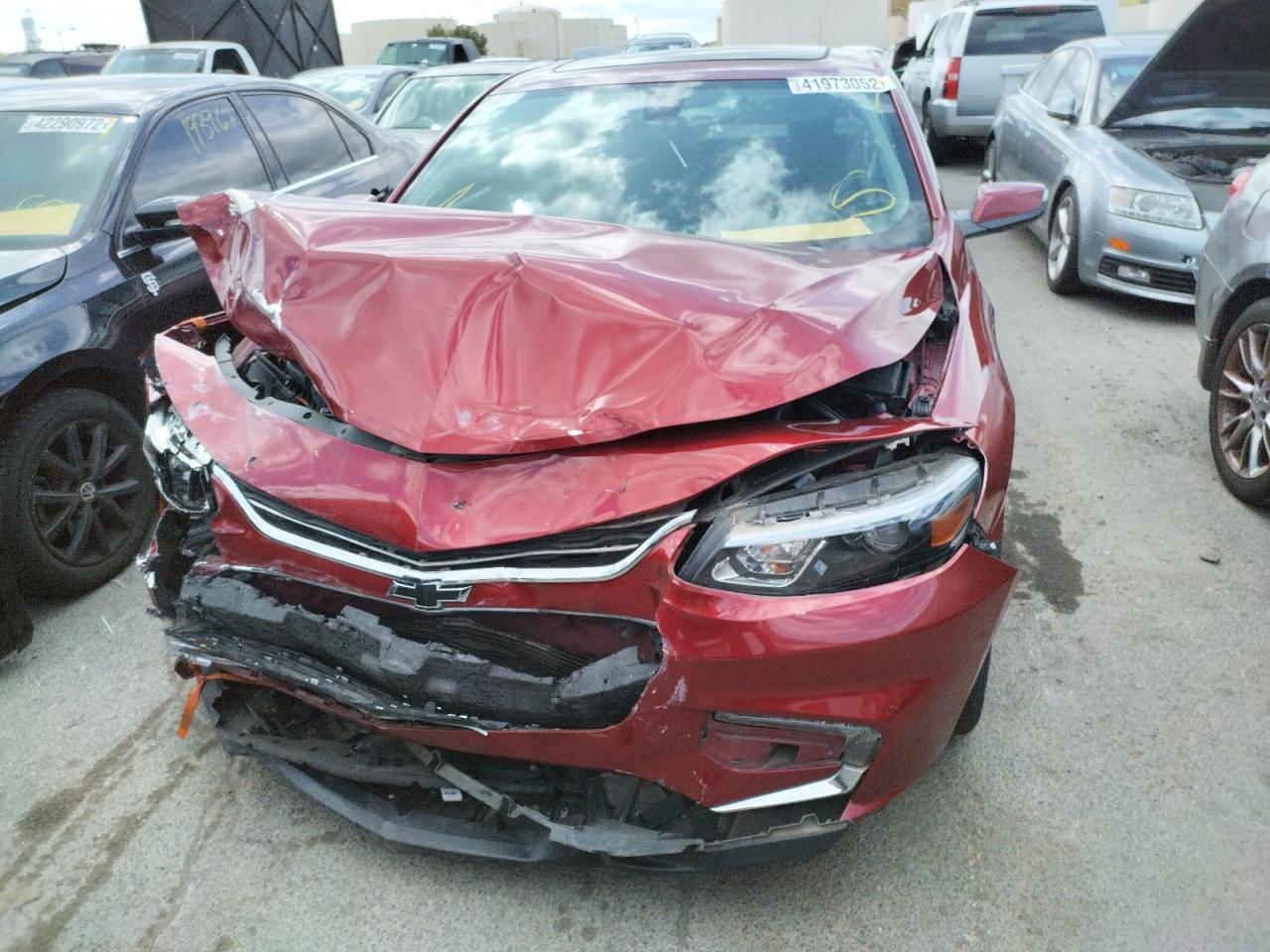 Photo 9 from auction – 2018 CHEVROLET MALIBU LT with VIN 1G1ZD5ST3JF166794