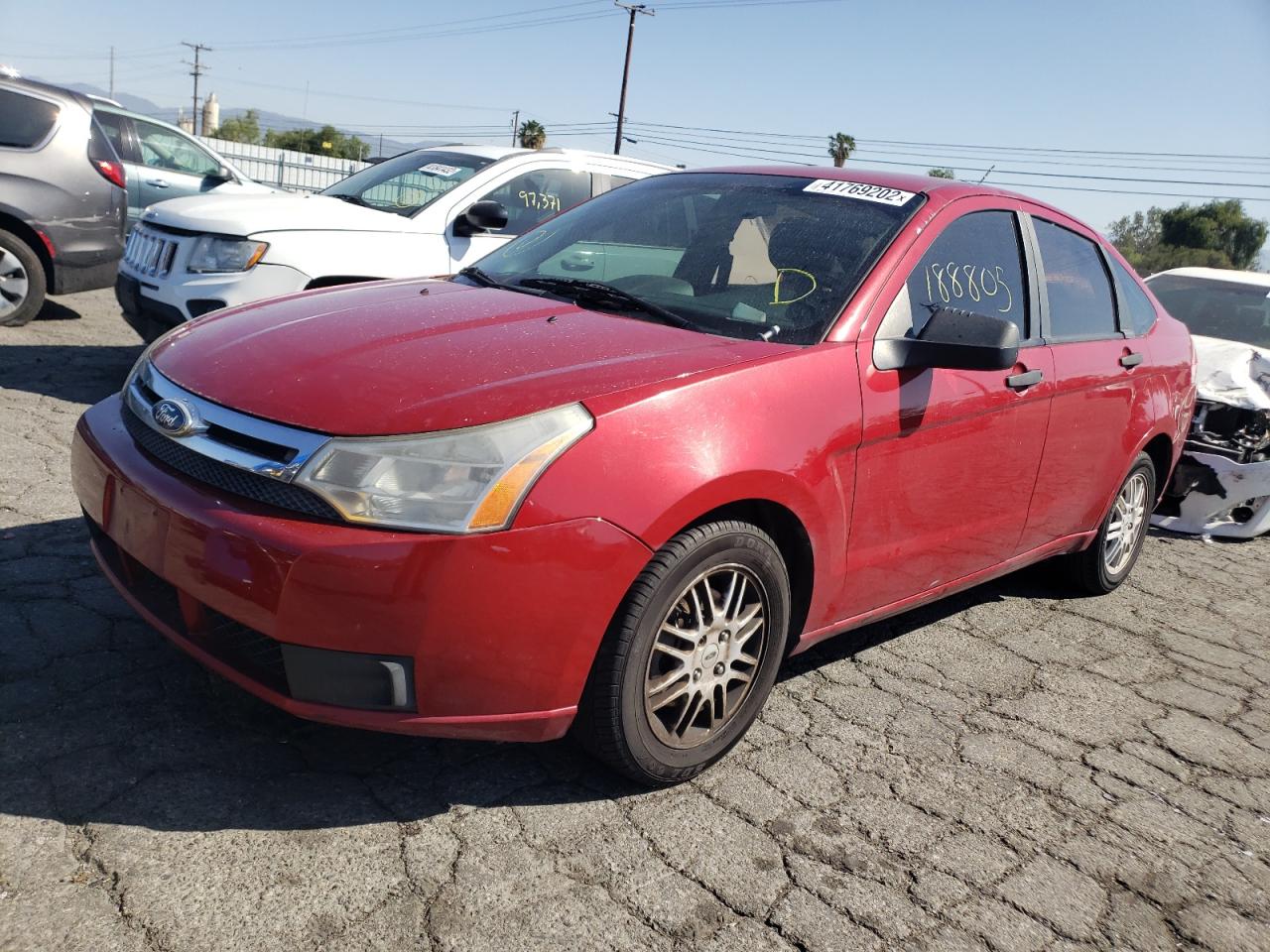 Photo 2 from auction – 2011 FORD FOCUS SE with VIN 1FAHP3FN1BW150076