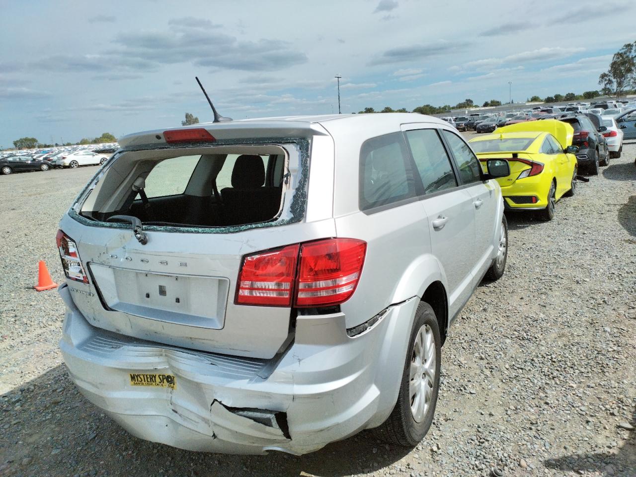 Photo 4 from auction – 2014 DODGE JOURNEY SE with VIN 3C4PDCAB2ET226958