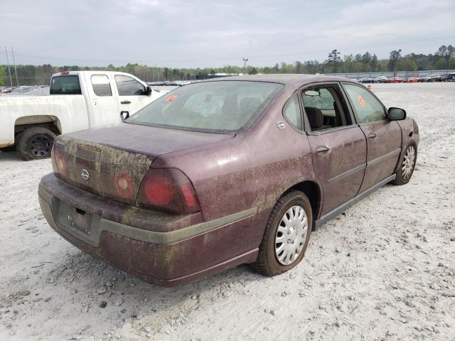 Photo 4 from auction – 2003 CHEVROLET IMPALA with VIN 2G1WF52E539398792
