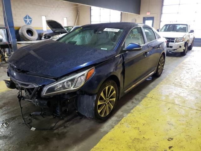 Photo 2 from auction – 2016 HYUNDAI SONATA SPO with VIN 5NPE34AF6GH357123