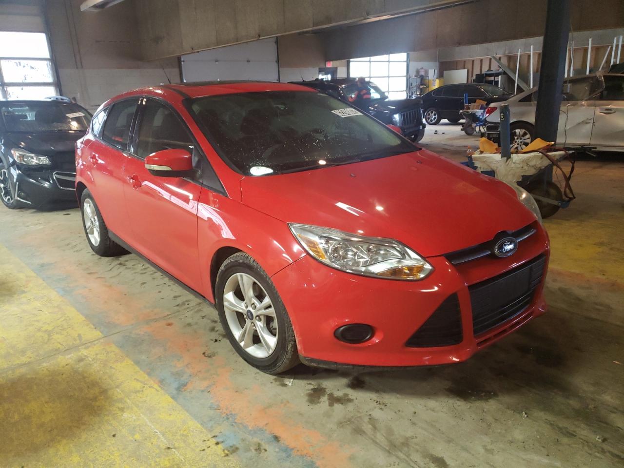 FORD FOCUS SE 2014 with VIN 1FADP3K22EL312944 - Photo from auction