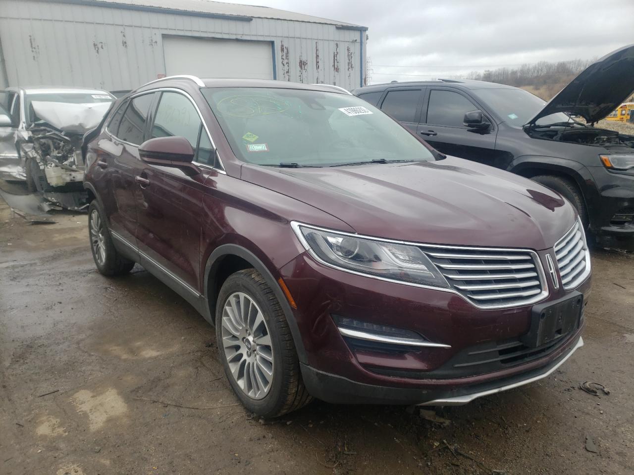 Photo 1 from auction – 2018 LINCOLN MKC RESERV with VIN 5LMCJ3D99JUL29125