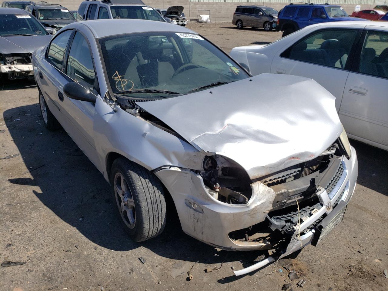 DODGE NEON SE 2003 with VIN 1B3ES26C53D262205 - Photo from auction