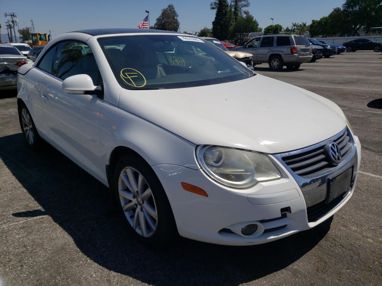 VOLKSWAGEN EOS 2.0T L 2007 with VIN WVWFA71F67V028028 - Photo from auction