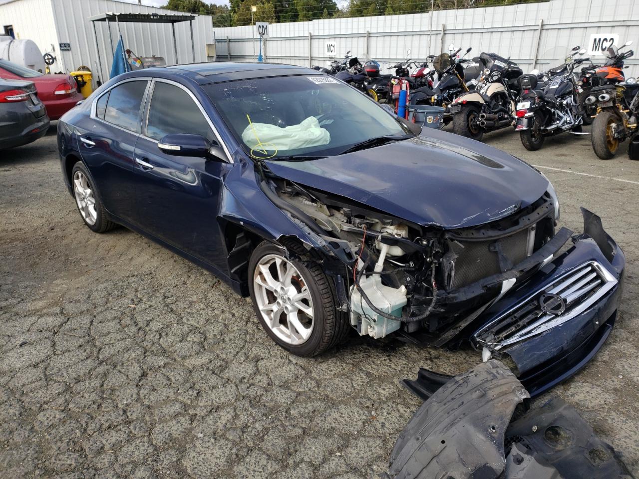 NISSAN MAXIMA S 2012 z numerem VIN 1N4AA5AP3CC835769 - Zdjęcie z aukcji