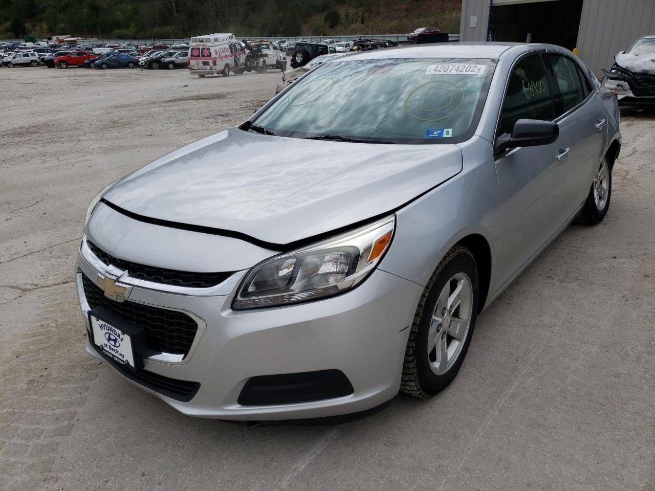 Photo 2 from auction – 2014 CHEVROLET MALIBU LS with VIN 1G11B5SL7EF188788