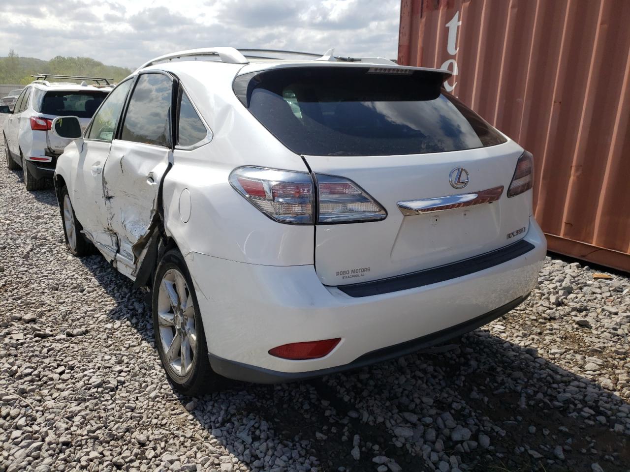 Photo 3 from auction – 2012 LEXUS RX 350 with VIN 2T2ZK1BA7CC081176