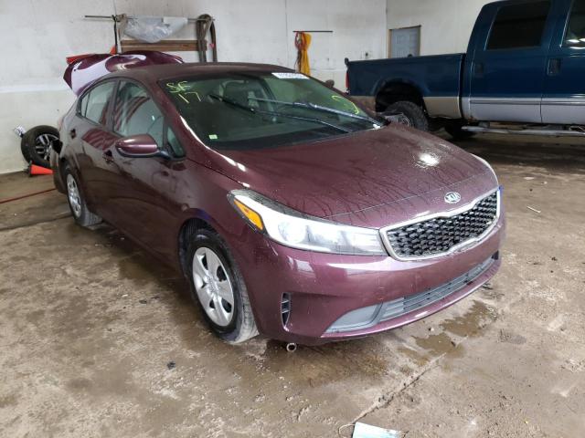 KIA FORTE LX 2017 with VIN 3KPFK4A72HE024455 - Photo from auction