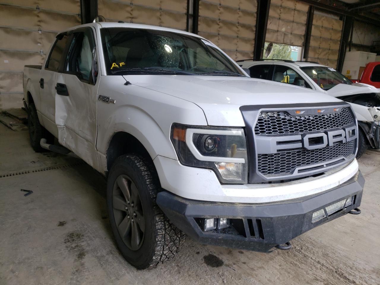 FORD F150 SUPER 2011 with VIN 1FTFW1EF1BFB86143 - Photo from auction