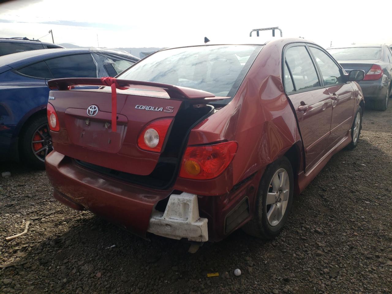 Photo 4 from auction – 2004 TOYOTA COROLLA CE with VIN 1NXBR32E24Z282709