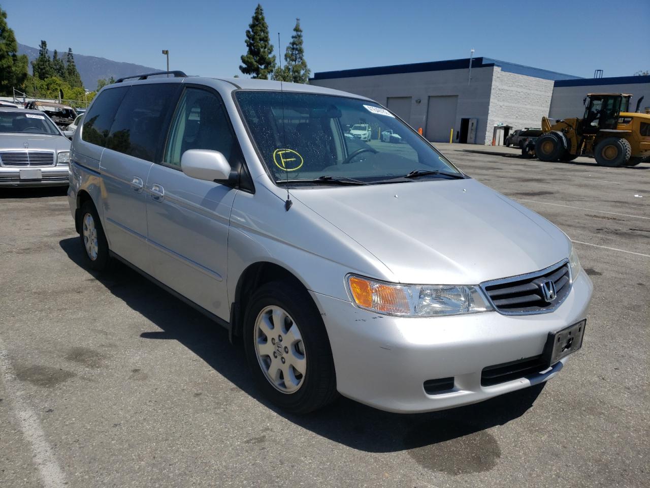 HONDA ODYSSEY EX 2002 with VIN 5FNRL18952B052624 - Photo from auction