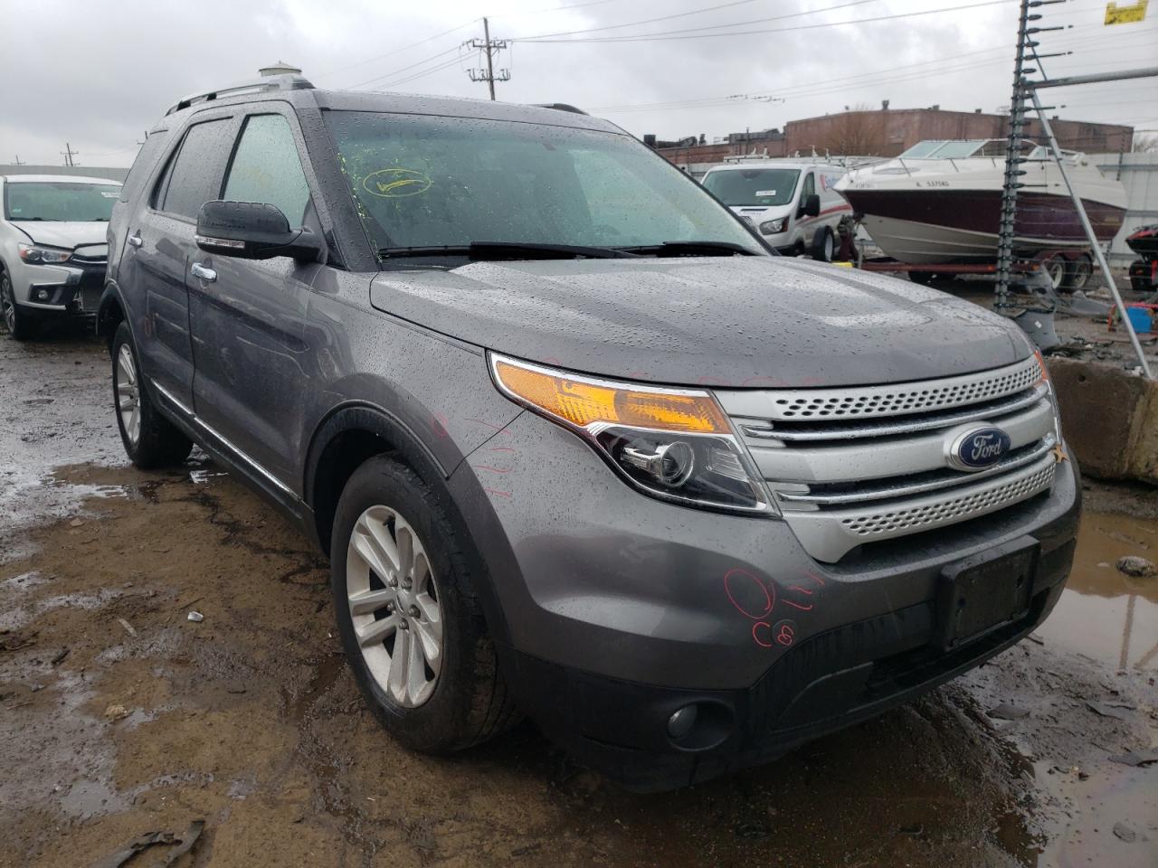 FORD EXPLORER X 2014 with VIN 1FM5K7D83EGA78842 - Photo from auction
