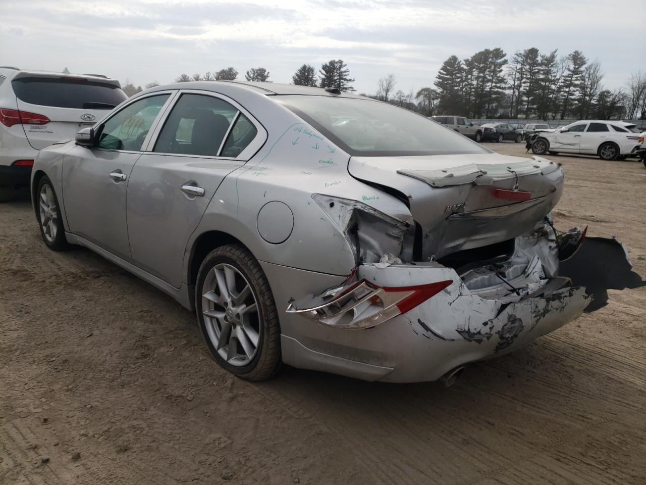 Photo 3 from auction – 2011 NISSAN MAXIMA S with VIN 1N4AA5AP1BC838989