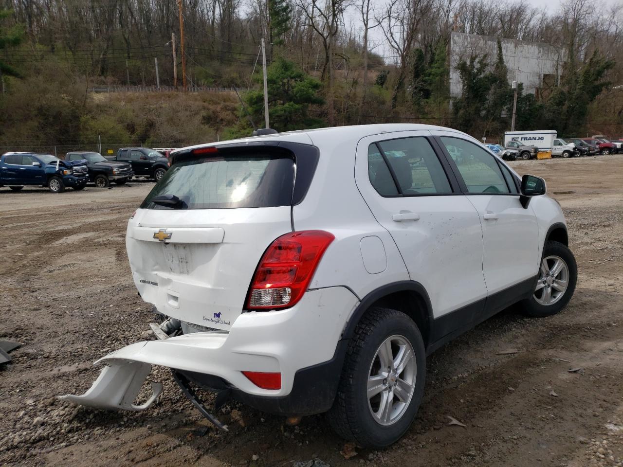 Photo 4 from auction – 2018 CHEVROLET TRAX LS with VIN KL7CJNSB0JB712498