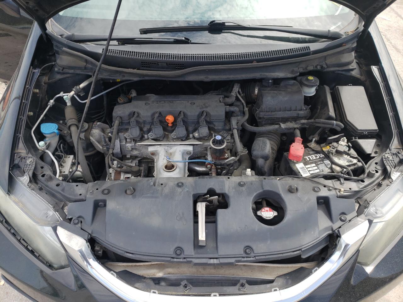 Photo 7 from auction – 2014 HONDA CIVIC LX with VIN 19XFB2F54EE013836