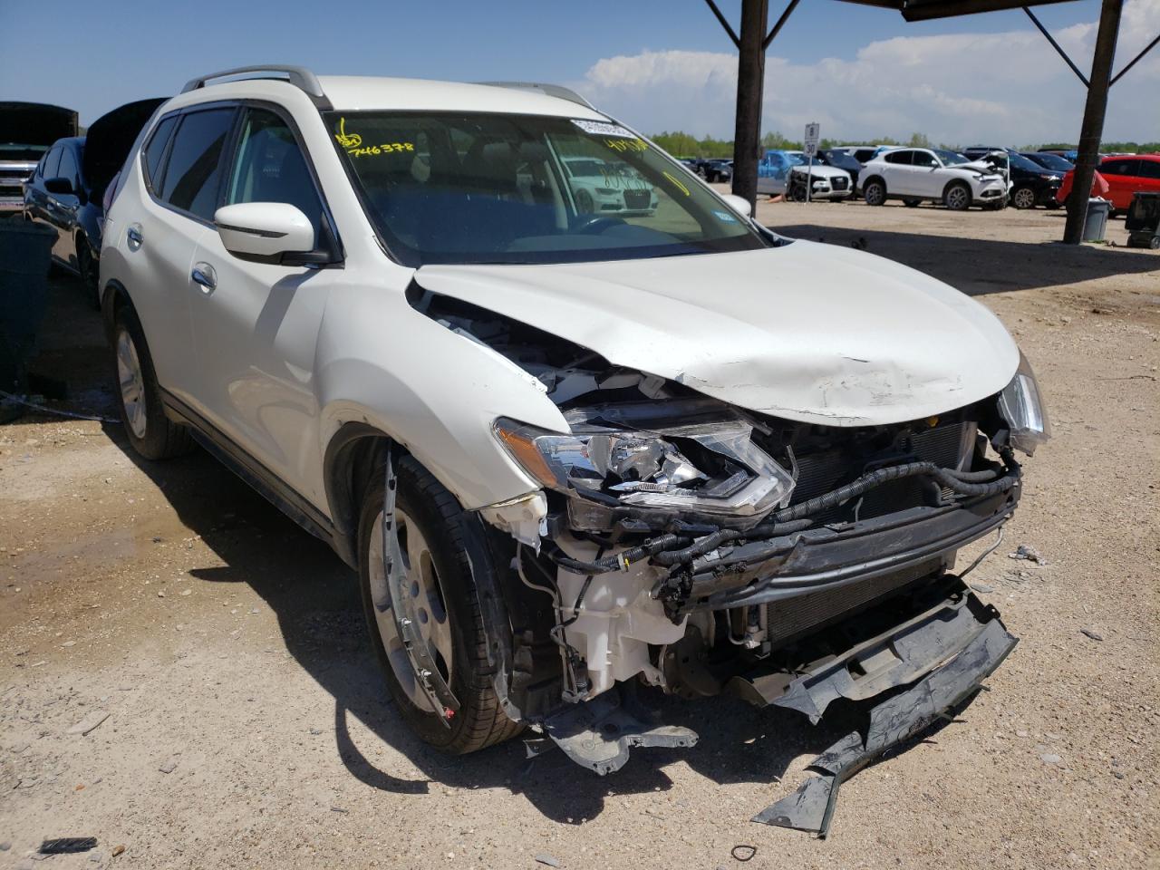 Photo 1 from auction – 2017 NISSAN ROGUE S with VIN 5N1AT2MT5HC746378