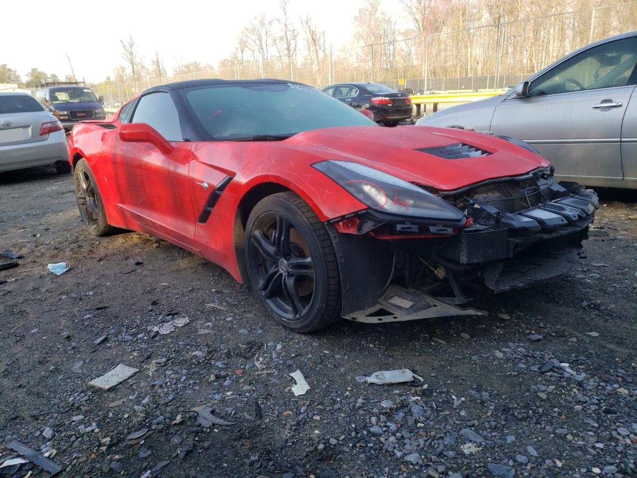 CHEVROLET CORVETTE S 2016 с VIN 1G1YB2D71G5118726 - Фото с аукциона