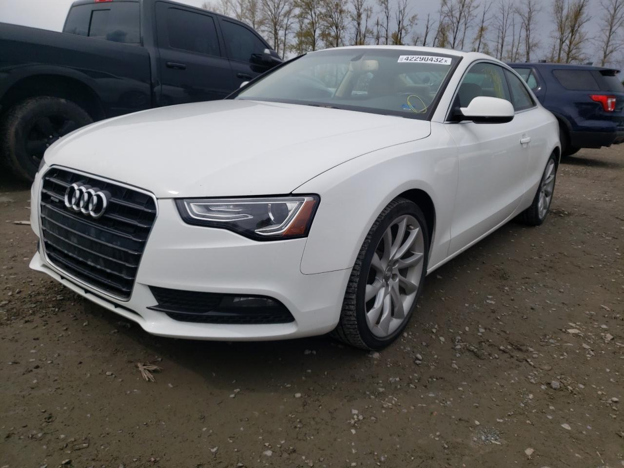 Photo 2 from auction – 2014 AUDI A5 PREMIUM with VIN WAULFAFR0EA015183