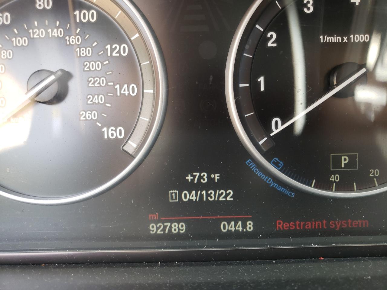 Photo 8 from auction – 2016 BMW 528I with VIN WBA5A5C52GD528873