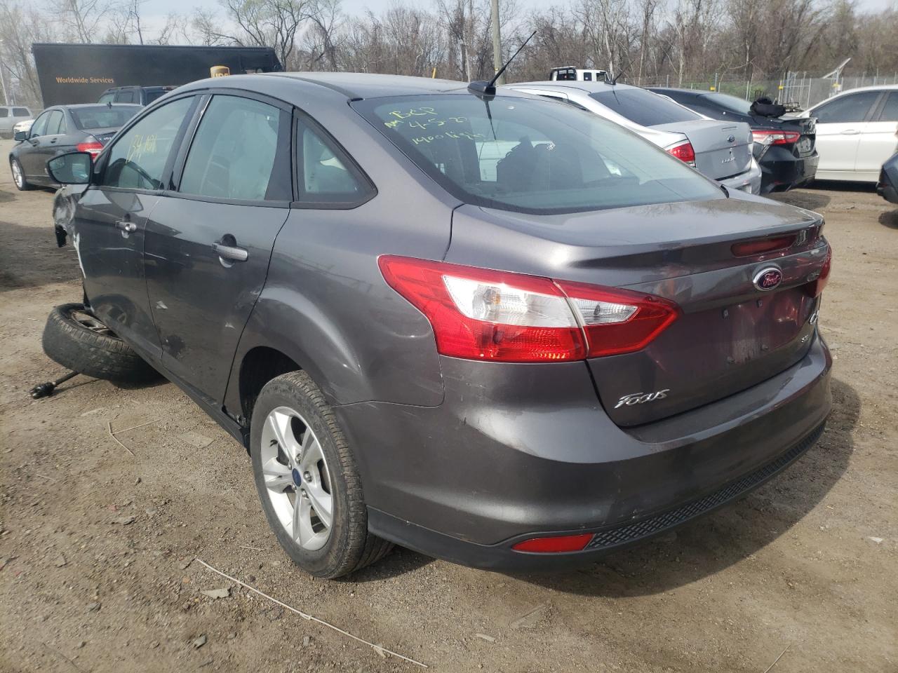 Photo 3 from auction – 2014 FORD FOCUS SE with VIN 1FADP3F21EL301427