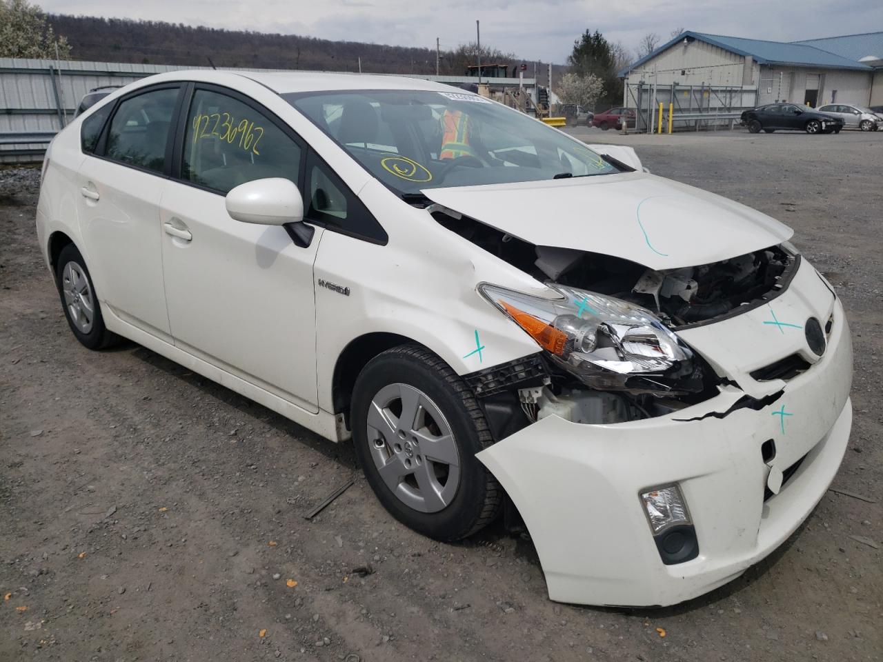 TOYOTA PRIUS 2011 with VIN JTDKN3DU8B0280004 - Photo from auction