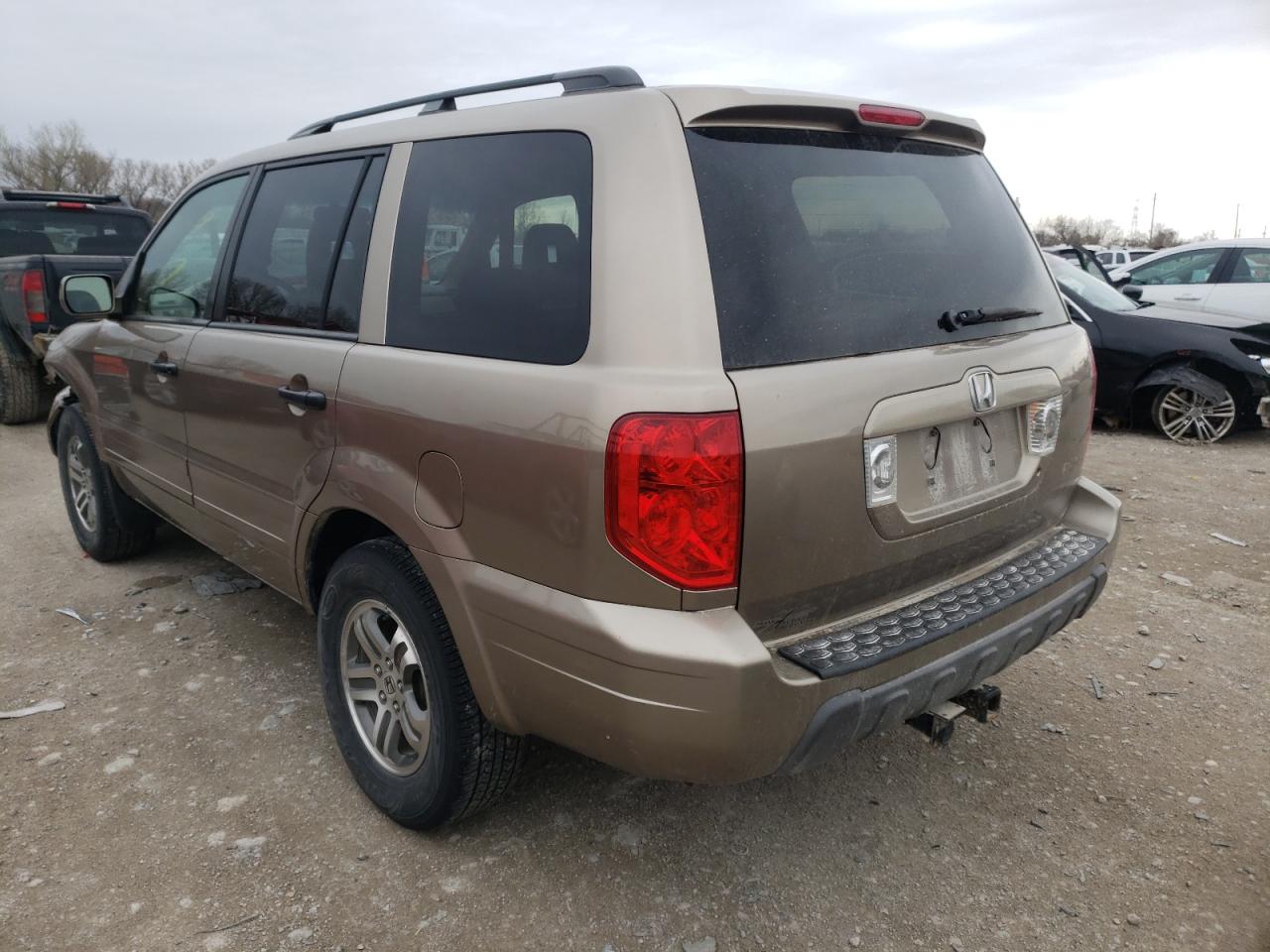 Photo 3 from auction – 2003 HONDA PILOT EXL with VIN 2HKYF185X3H528580