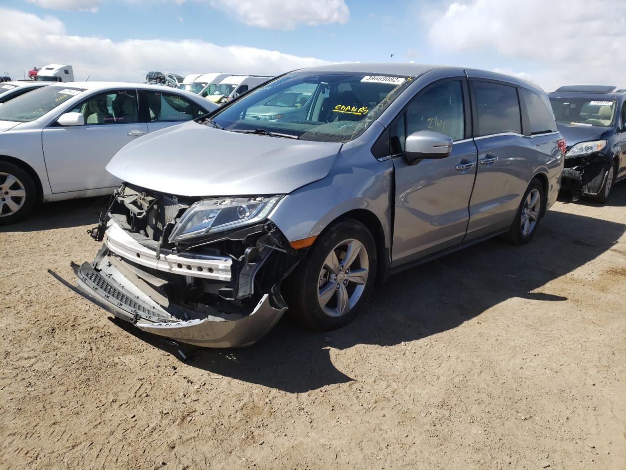 Photo 2 from auction – 2018 HONDA ODYSSEY EX with VIN 5FNRL6H5XJB056774