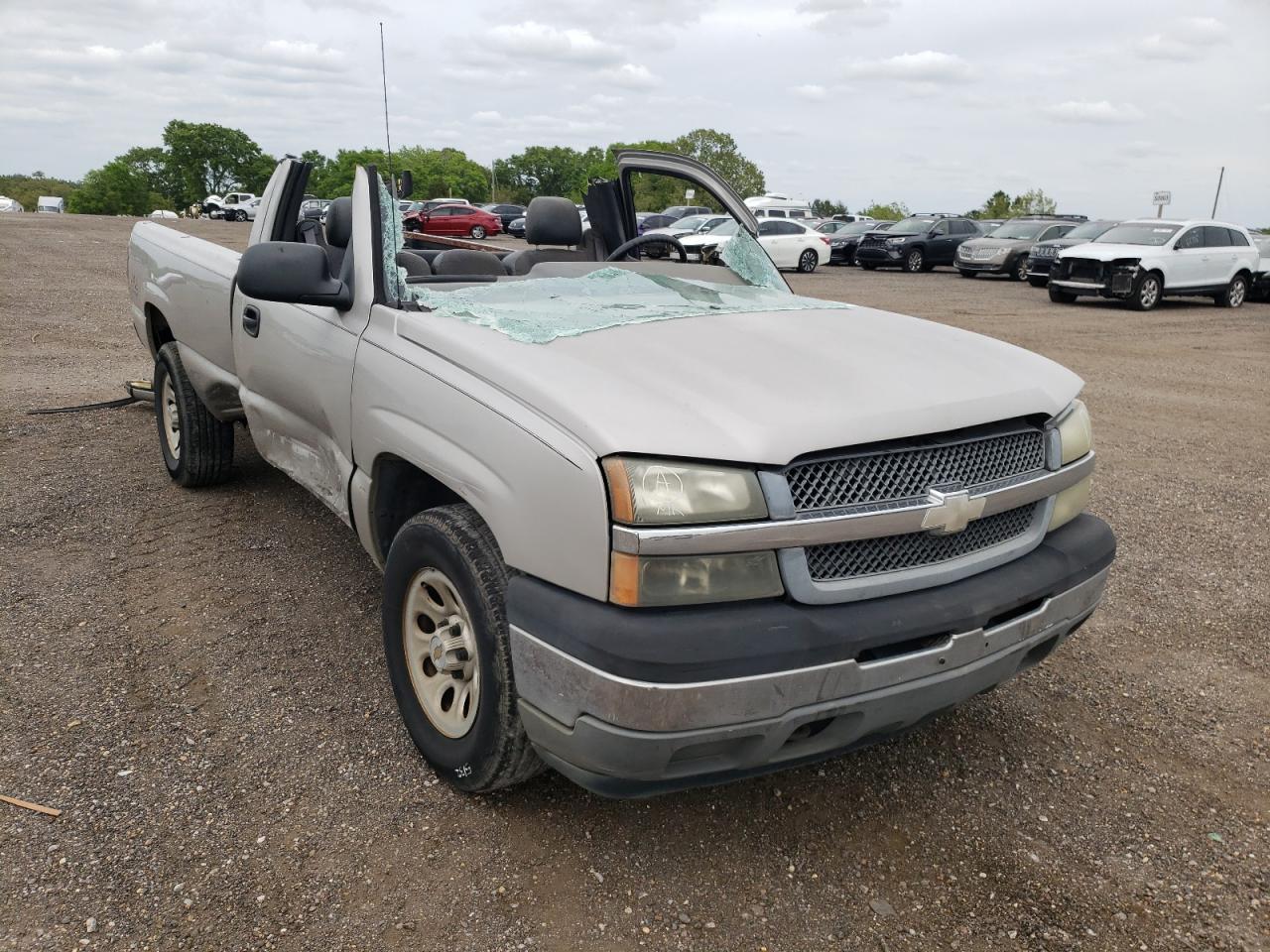 CHEVROLET SILVERADO 2005 with VIN 1GCEK14V75Z158897 - Photo from auction