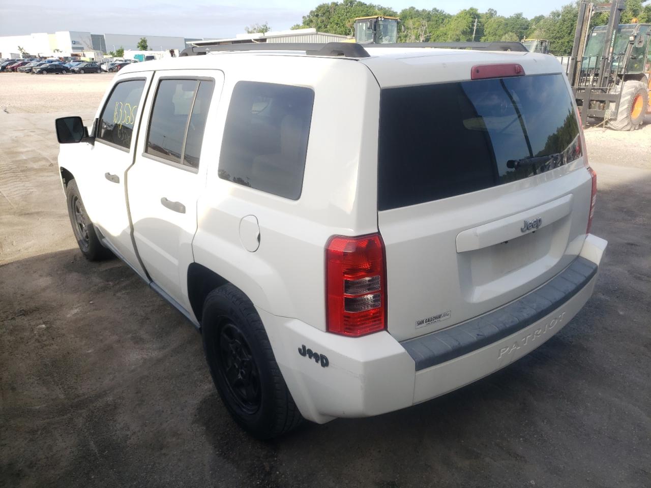 Photo 3 from auction – 2008 JEEP PATRIOT SP with VIN 1J8FT280X8D706469