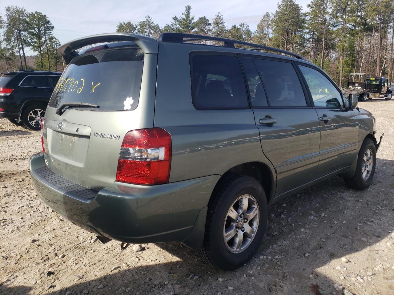 Photo 4 from auction – 2007 TOYOTA HIGHLANDER with VIN JTEEP21A270206611