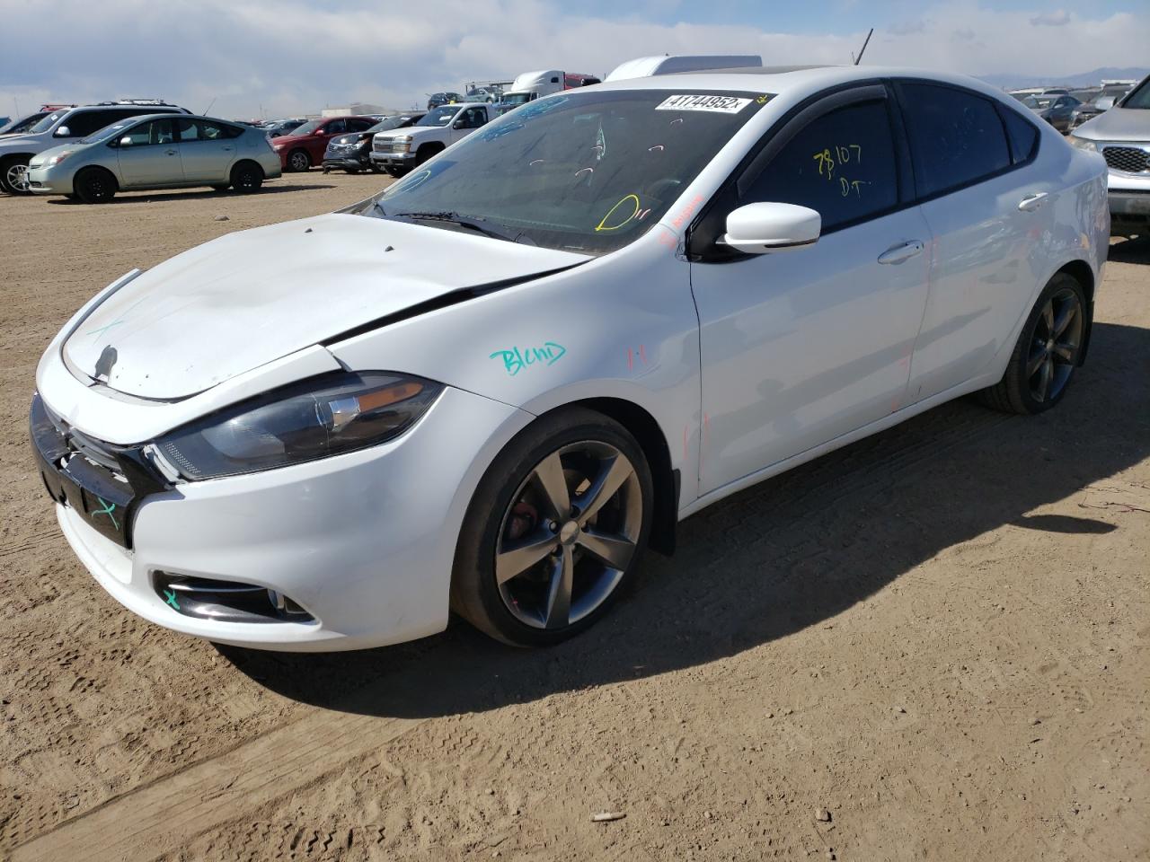 Photo 2 from auction – 2016 DODGE DART GT with VIN 1C3CDFEB1GD538745